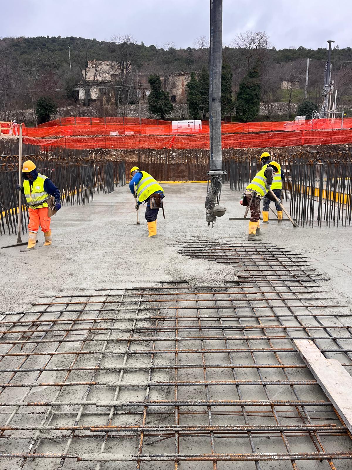 Cantiere Centrale di compressione del Gas