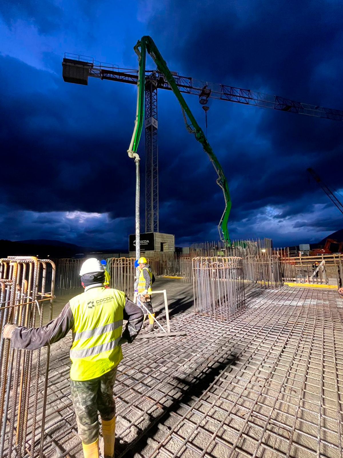cantiere Centrale di compressione del Gas