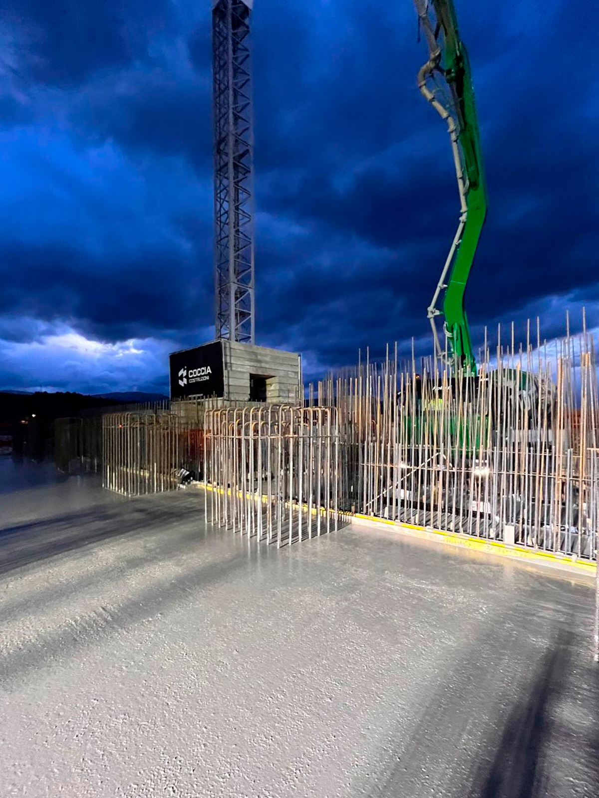 cantiere Centrale di compressione del Gas