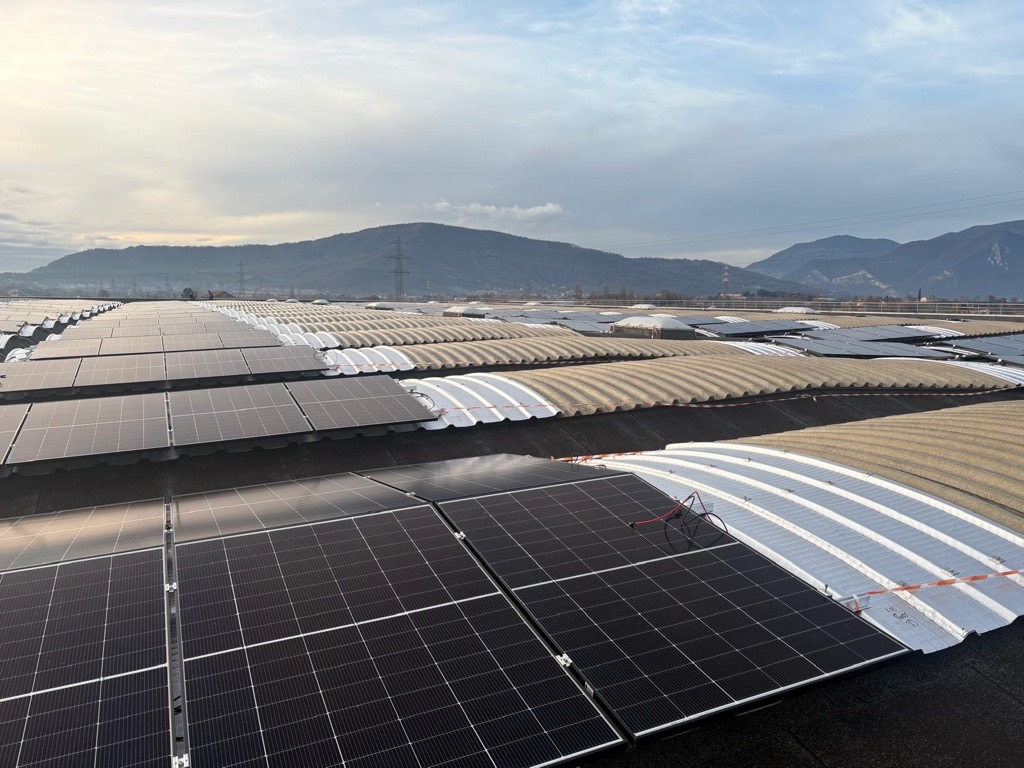 Impianto fotovoltaico Montecolino SpA