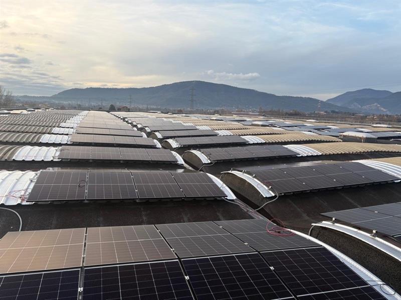 Impianto fotovoltaico Montecolino SpA